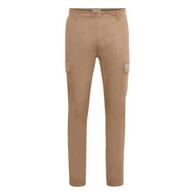 Cargohose 11 PROJECT "Cargohose PRLouka", Herren, Gr. XL, N-Gr, braun (dune), Obermaterial: 98% Baumwolle CO. 2% Elasthan EL., Hosen Cargohose