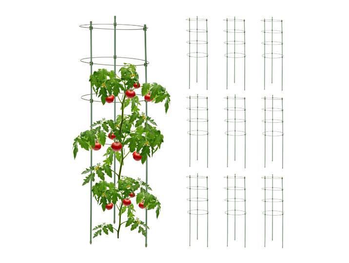 Rankhilfe 90cm 10er-Set Grün