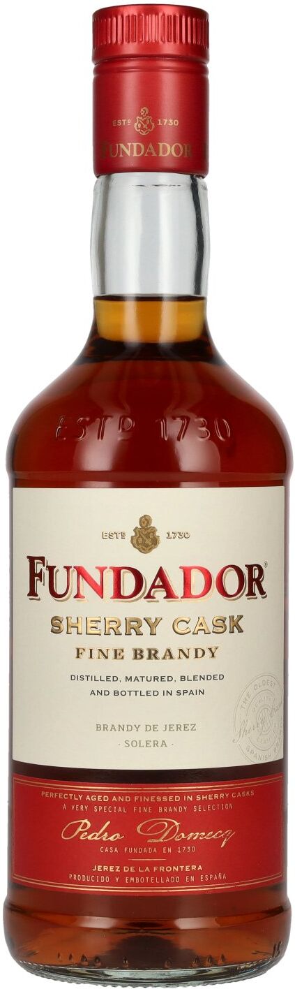 Fundador Brandy Fundador Solera Reserva Pedro Domecq Brandy de Jerez 36% Vol. 0,7l