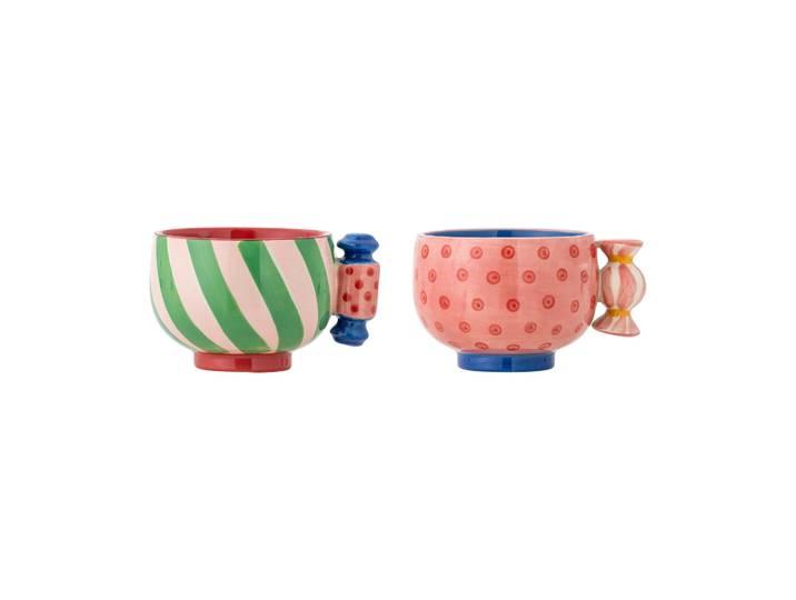 Bloomingville Tasses Caramella 25 cl, 2 pièces Rose