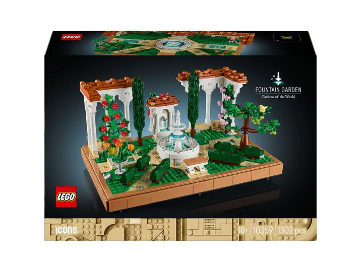 LEGO® Icons Le jardin andalou - Objet décoratif à construire pour adultes 10359