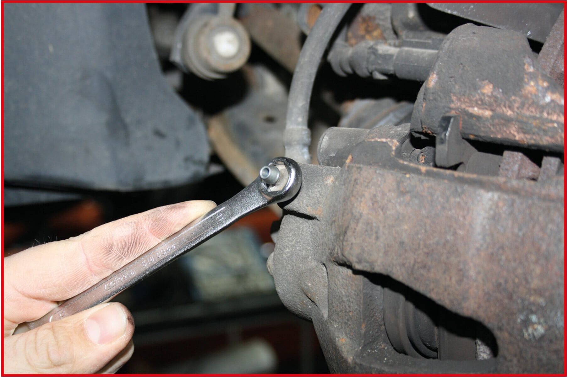 KS Tools Bremssystem-Entlüfterschlüssel-Satz, 6-teilig (518.0340)
