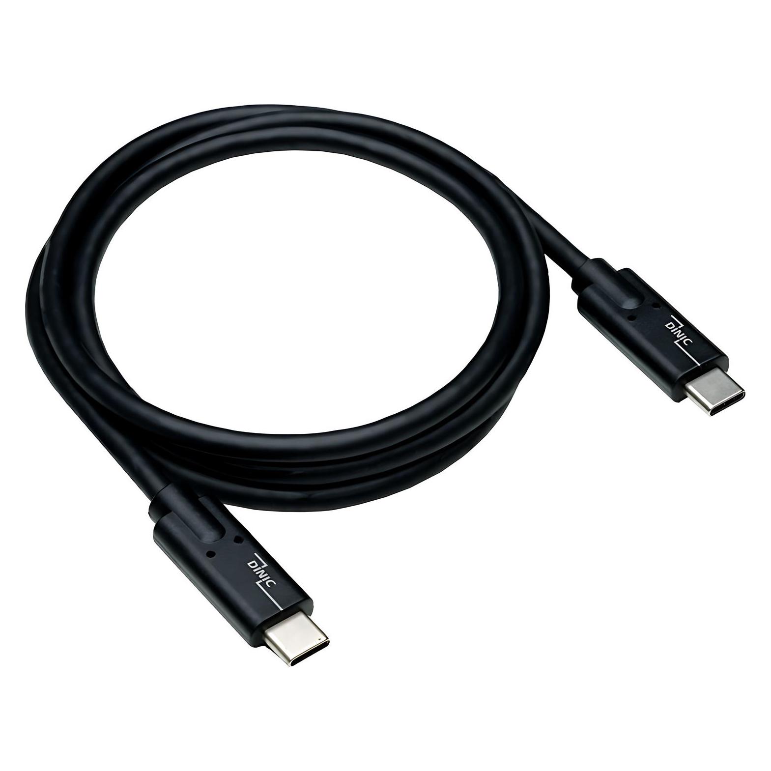 Dinic USBC Kabel St./St. 1m (1 m, USB 3.2 Gen 2, 100 W) (DINIC) Mindestbestellmenge: 7 Stück