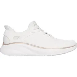 SKECHERS Damen Slipper BOBS SQUAD CHAOS-CURRENT MUSE, Größe 41 in Weiß Weiß