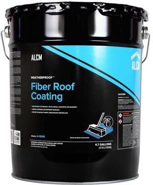 ALCM Premium Fiber Liquid Roof Coating