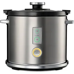 Solis Reiskocher, Dampfgarfunktion, 1,2 Liter, Warmhaltefunktion, beschichtet