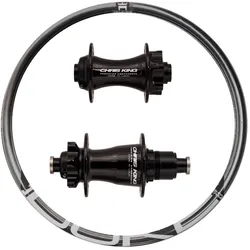 R2BIKE Laufradsatz 29" AM | Chris King MTB 6-Loch Naben | Duke Carbon