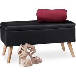 Relaxdays, Sitzbank, Sitzbank (80 cm)