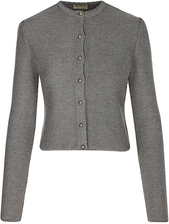 GOTTSEIDANK Trachten Strickjacke MIRL grau   XL XL