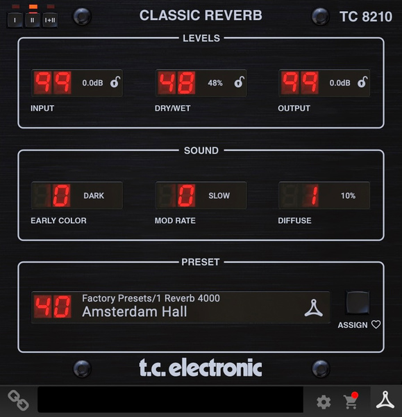TC Electronic TC 8210 Classic Mixing Reverb