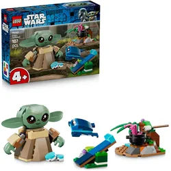 LEGO Star Wars 75443 Grogus Zuhause, Spielzeug für Kinder ab 4 Jahre