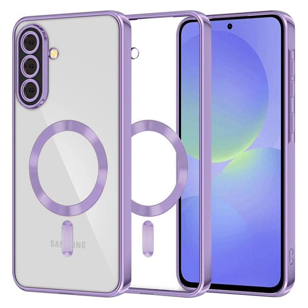 Techsuit - Luxury Crystal MagSafe - Samsung Galaxy A36 5G / A56 5G - Light Purple (Samsung Galaxy A56 5G) (56364273)