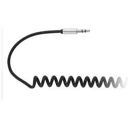 We-Vibe C ble Jack m le/m le 3.5mm noir torsadé - 2m (2 m, AUX Kabel), Audiokabel