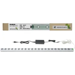 Parus by Venso Wall Spot 120cm, Abstrahlwinkel 15°, LED Wachstumslampe, Grow Light für Zimmerpflanzen und Grünpflanzen, Fassaden- und Wandbegrünung