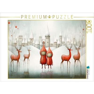 CALVENDO Puzzle Winterstille | 1000 Teile Lege-Größe 64x48cm Foto-Puzzle für glückliche Stunden