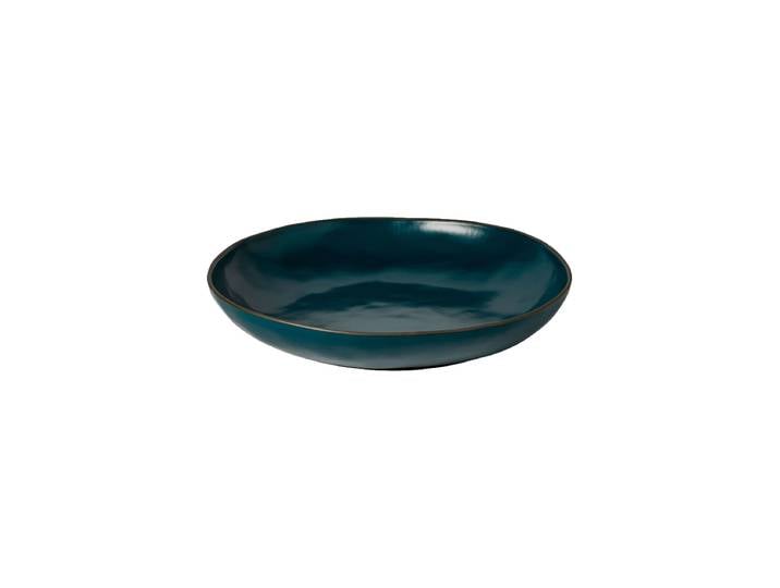 Handgefertigte Servierschüssel „Stacked Organic“ Deep Sea Blue Costa Nova