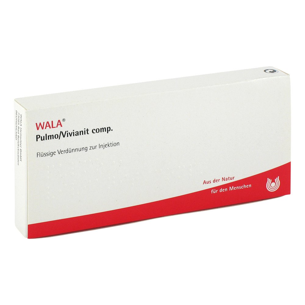 WALA Heilmittel GmbH Pulmo/ Vivianit Comp. Ampullen 02422194