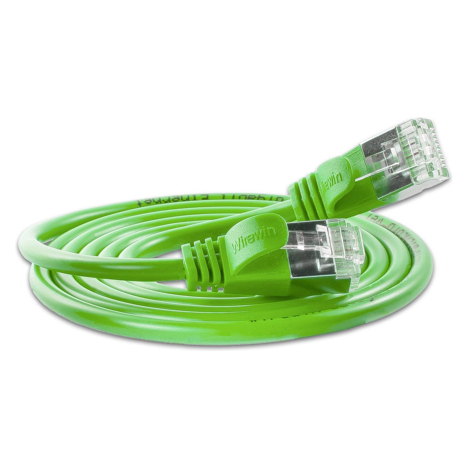 Wirewin Pkw-Stp-Slim-Kat6 5.0 Gn (STP, CAT6, 5 m) (PKW-STP-SLIM-KAT6 5.0 GN)