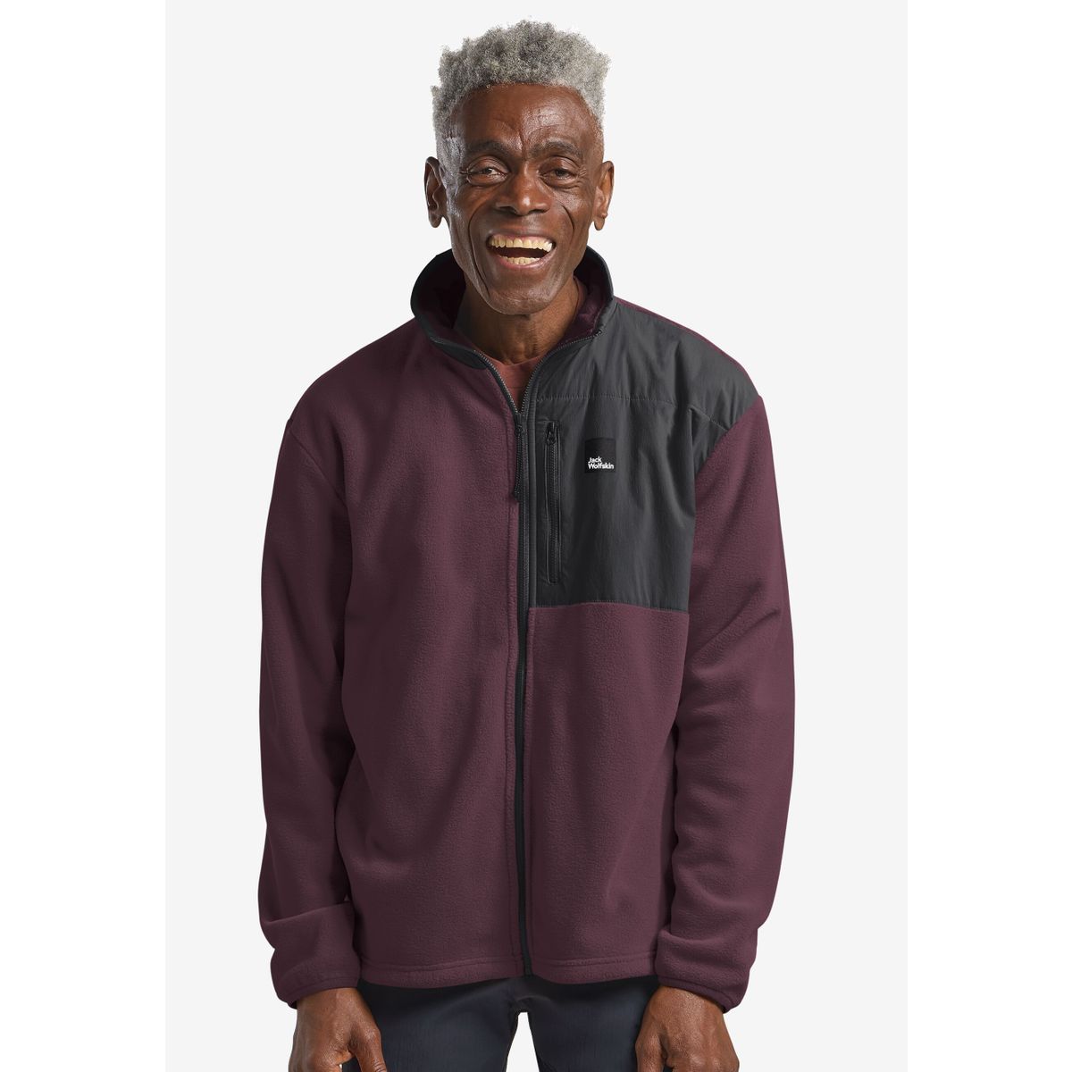 Jack Wolfskin Sumetro Full Zip M amaranth (I0116) 2XL A64108_I0116_A14