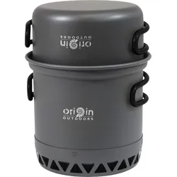 Origin Outdoors Biwak Topfset Radiator mit Wärmetauscher 1 bis 2 Personen