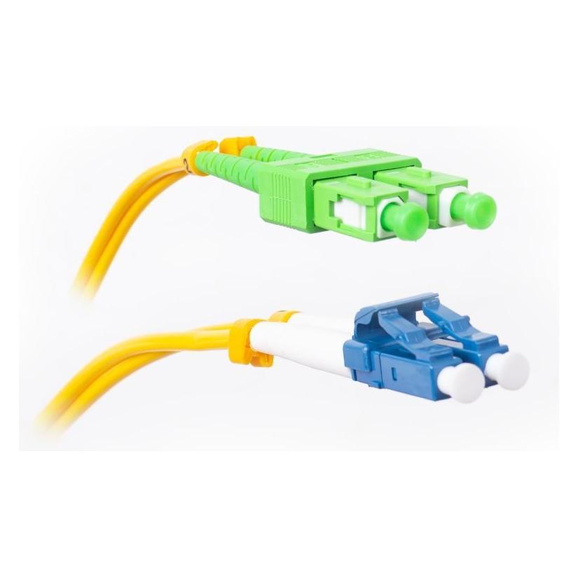 Getfort Glasfaser-Patchkabel Sm SC/APC-LC/UPT Duplex 3 m (3 m) (GF-LUSAD3)
