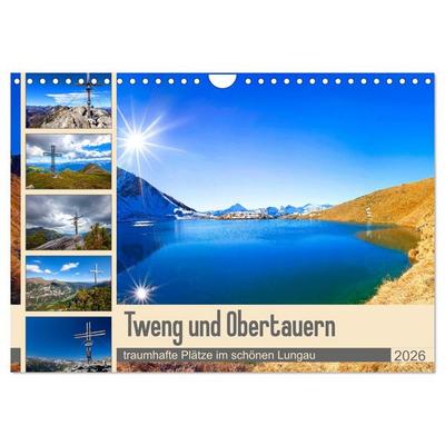 Tweng und Obertauern (Wandkalender 2026 DIN A4 quer), CALVENDO Monatskalender