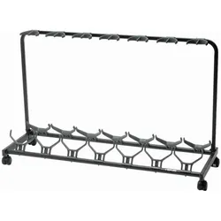 Quik Lok GS-471 universele standaard voor 7 gitaren (Bass, Gitarre), Instrumentenständer + Halter