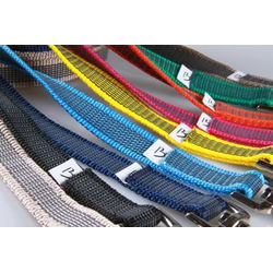 Anti-Rutsch | gummierte Hundeleine aus PP | robuste Schleppleine | 2 cm breit x 10 m lang | mit Handschlaufe