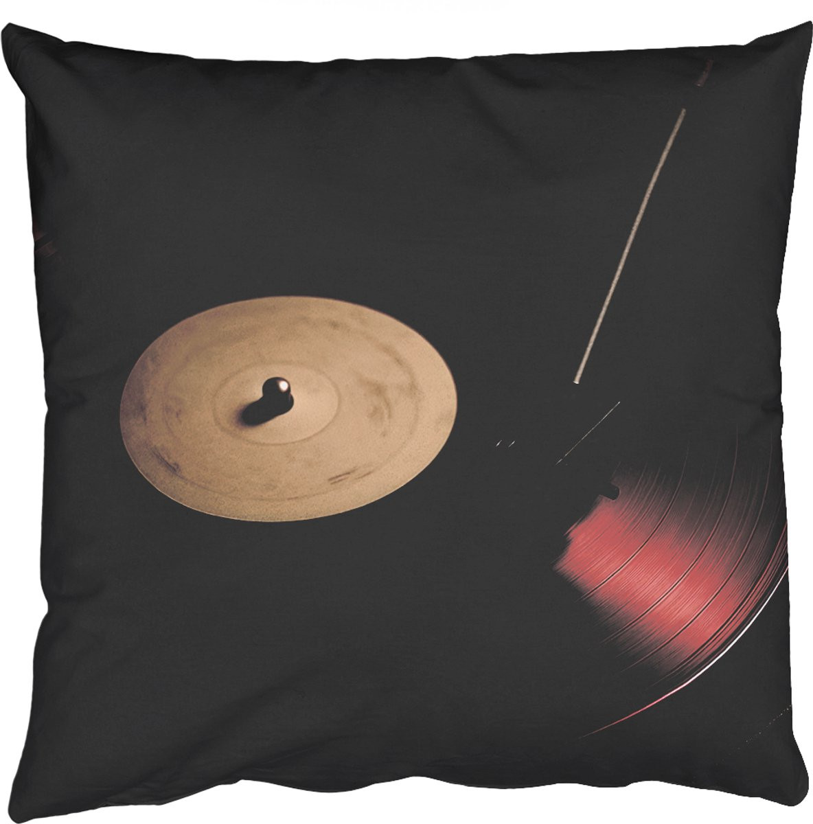 PillowMonkey Sierkussen Rood 60 x 60 cm