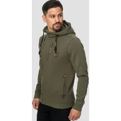 INDICODE Sweatjacke Elm, Größe M in Grün Grün