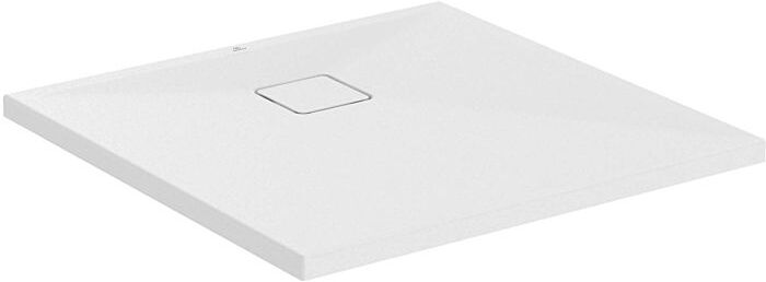 Ideal Standard Flat Evo Brausewanne T5426FO 800 x 800 x 35 mm, seidenweiß, quadratisch