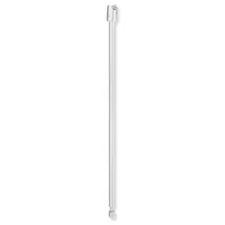 Hewi System 900 Bodenstütze 900.50.020XA senkrechte Länge 645, für Montagehöhe 760 mm, Edelstahl matt geschliffen