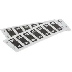 RS PRO Temperaturaufkleber 30-60°C, Automatisierung