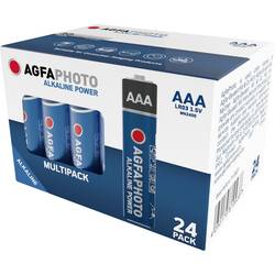 AgfaPhoto Power LR03 Micro (AAA)-Batterie Alkali-Mangan 1.5 V 24 St. 110-819938