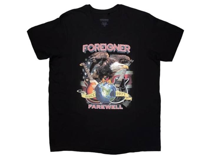 Foreigner Farewell Eagle T Shirt S