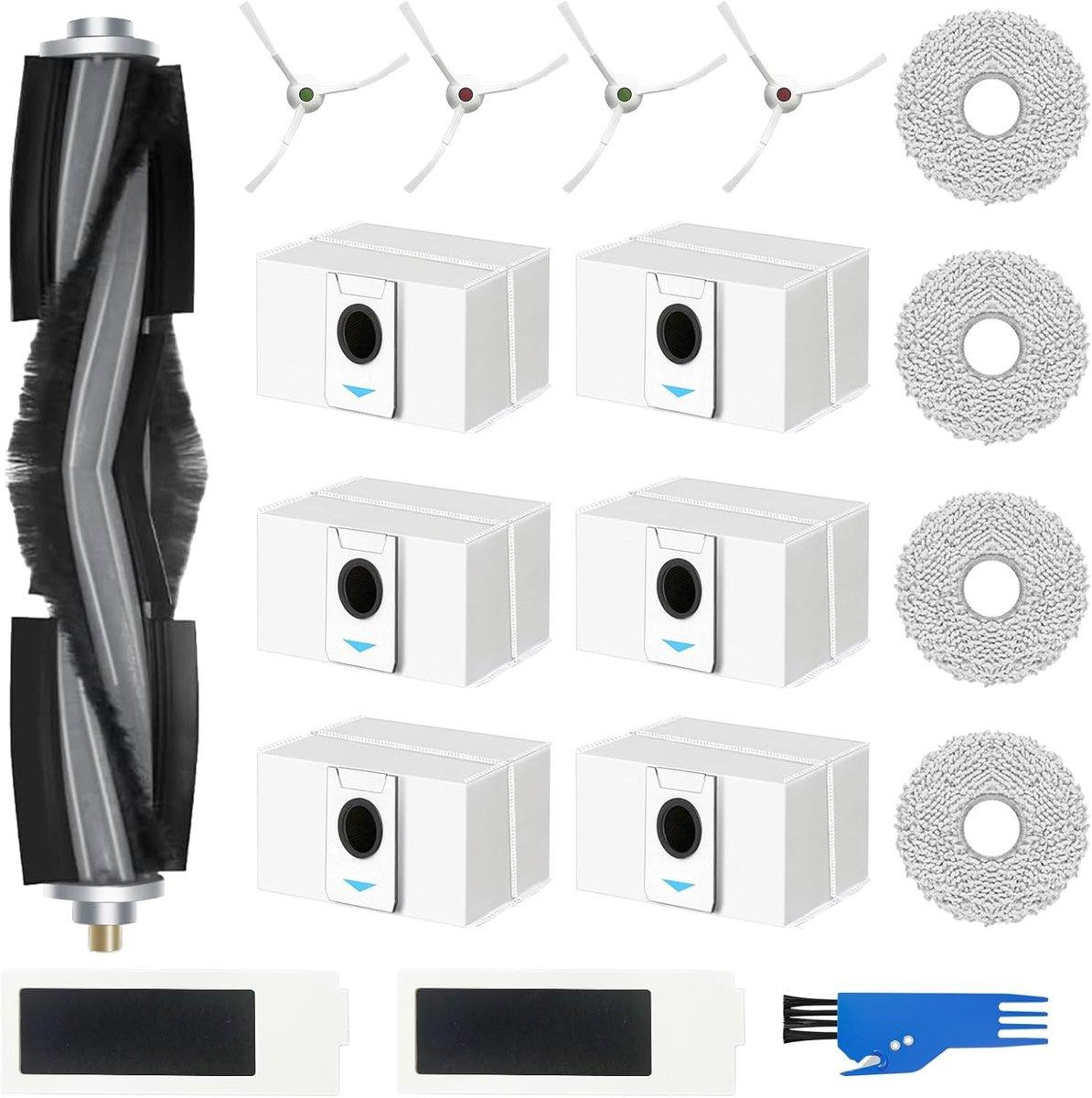 PromoHome® 18-delige accessoire set compatibel met Deebot T20 Omni / T20e Omni, zwart