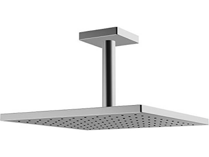 Hansa handdouche HANSAVIVA 04190340 met plafondverbindingsbuis, douchekop 250 x 250 mm, verchroomd