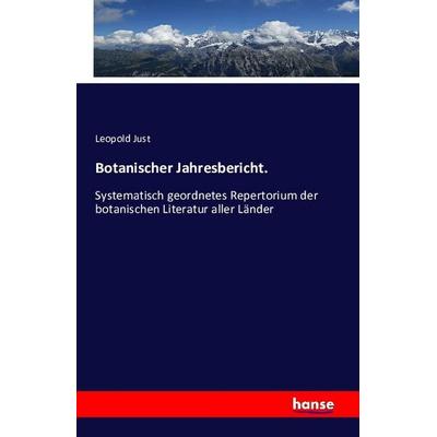 Botanischer Jahresbericht., Taschenbuch von , Hansebooks, 978-3-7428-6543-4