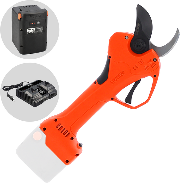 Stocker Magma E-40 TP - Sécateur électrique - Diamètre de coupe 40 mm - 21 V / 8 Ah