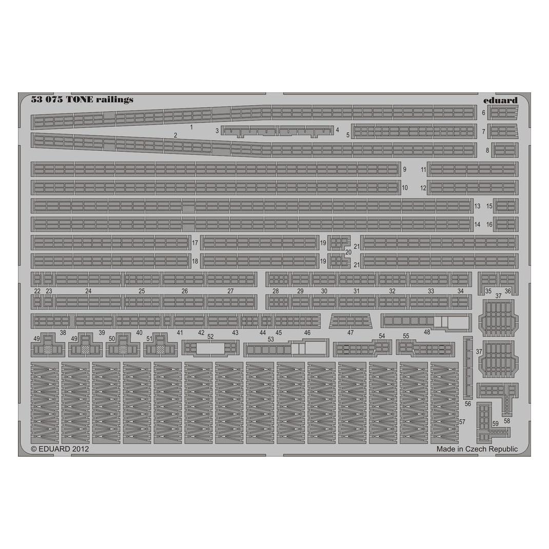 Eduard TONE railings for Tamiya (53075)