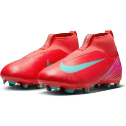 NIKE Jr. Mercurial Superfly 10 Academy FG/MG Fußballschuhe Kinder 800 - ember glow/aurora green 38.5