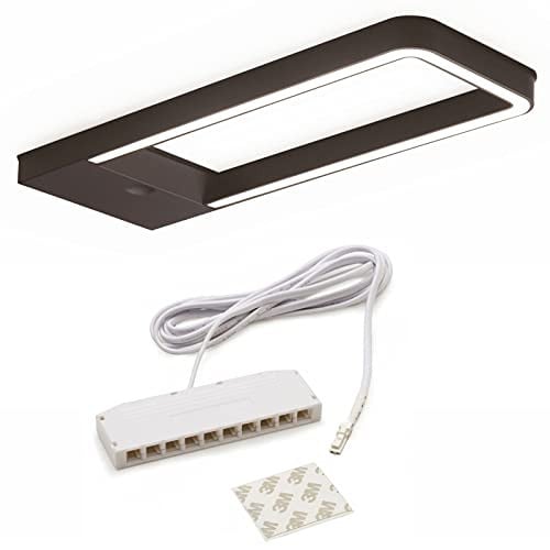 SOTECH Domus Line LED In-/opbouwverlichting SOTTI met Sensor, Zwart, 186 x 67 mm