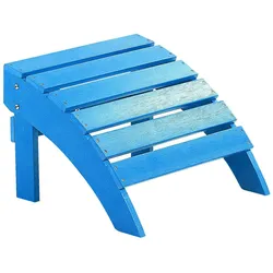 FUSSHOCKER Kunstholz blau Adirondack