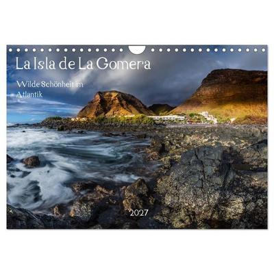 La Isla de La Gomera - Wilde Schönheit im Atlantik (Wandkalender 2027 DIN A4 quer), CALVENDO Monatskalender