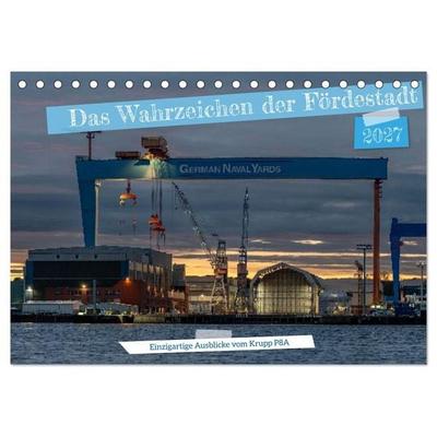Das Wahrzeichen der Fördestadt (Tischkalender 2027 DIN A5 quer), CALVENDO Monatskalender