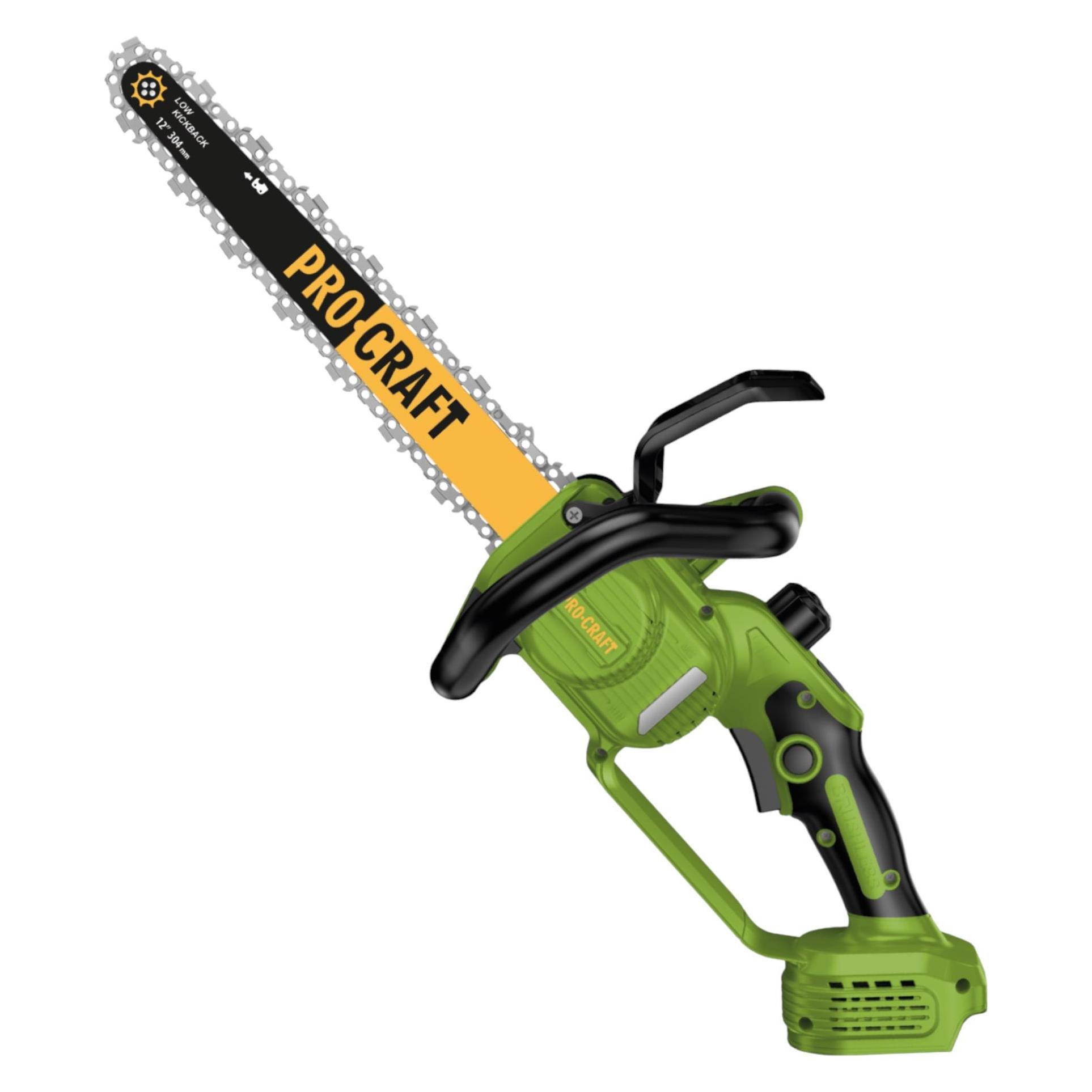 Procraft PKA33-BB Akku Kettensäge 20 V 304 mm Brushless + 1x Akku 4,0 Ah - ohne Ladegerät (Akku Kettensäge) (PKA33-BB)