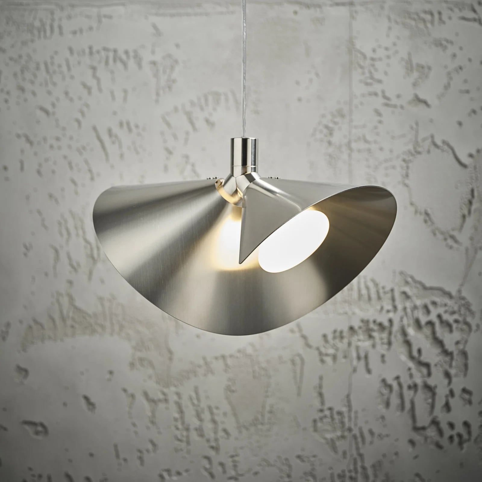 Frandsen Peel Hanglamp - Brushed Stainless Steel - Designer Metaal