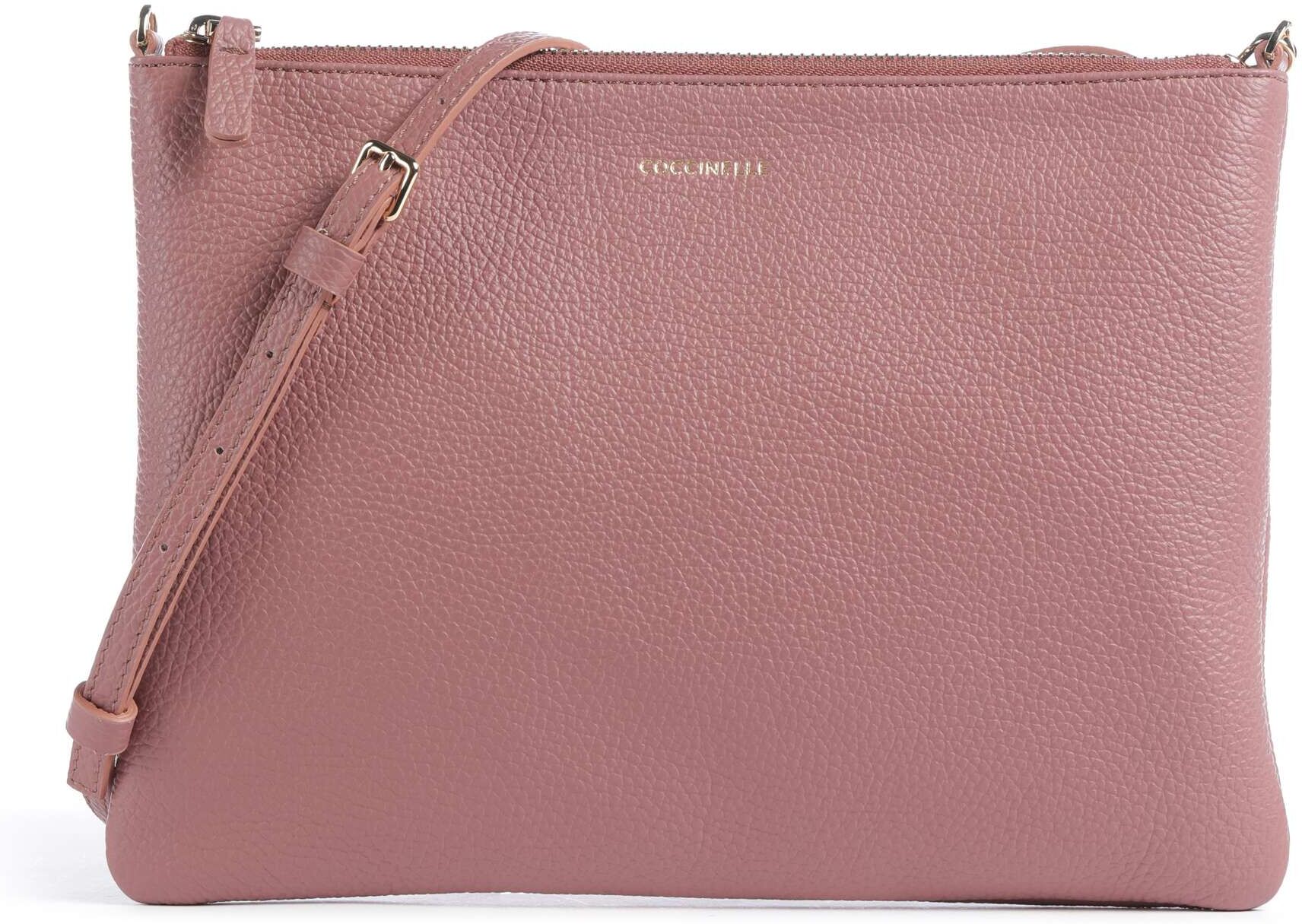 Coccinelle Best Umhängetasche aus Leder, braun