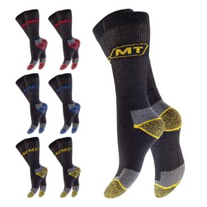 MT Socken Work, schwarz, 6 Paar, Lange Socken, Baumwolle, Größe 43 - 46
