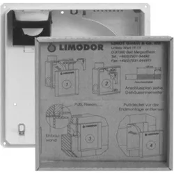 Limodor Einbaukasten compact/H II-AS mit Nebenraumanschluss